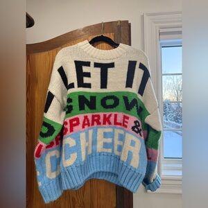 Colorful Women's Sweater apres skii vibes